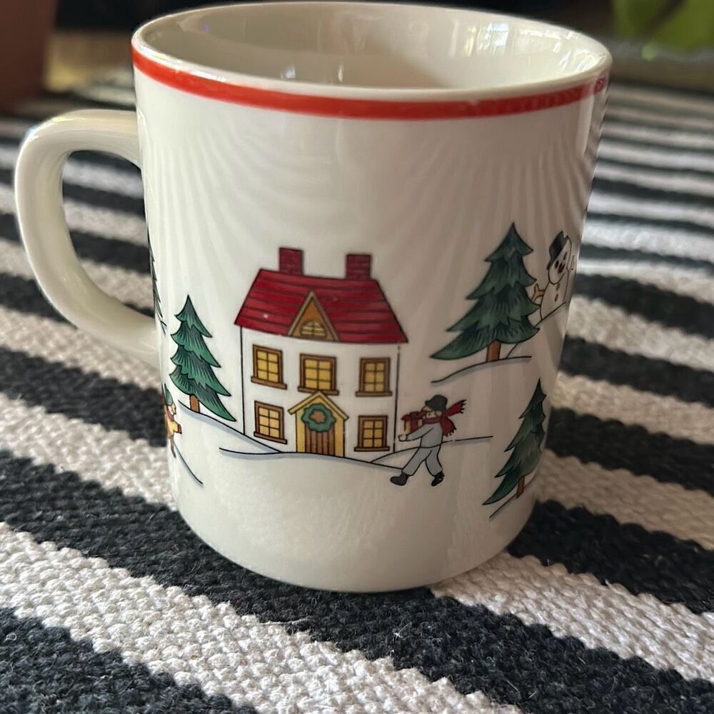 Jamestown China The Joy of Christmas Coffee mug